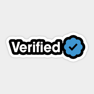 Verified Sticker